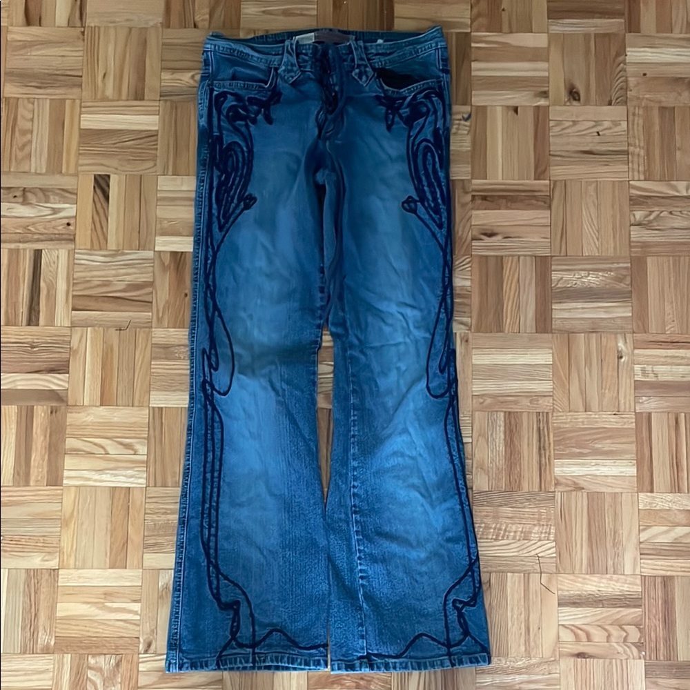 Buffalo Blue Embroidered Women's Jeans